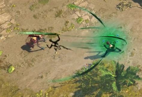 path of exile blade flurry.